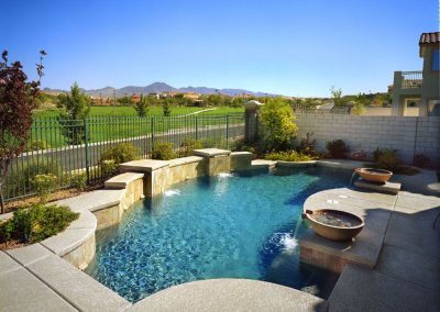 Modern pool designer in Phoenix